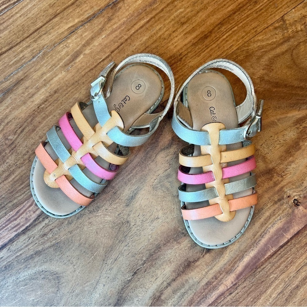Cat & Jack Multi Pastel Sandals